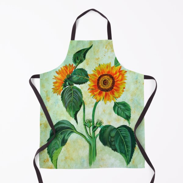 Item preview, Vintage Sunflowers Botanical Art designed and sold by taiche.