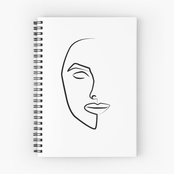 Item preview, Line art face designed and sold by katiepalmerart.