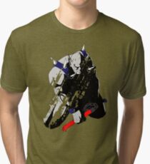 Panthro - distressed Tri-blend T-Shirt