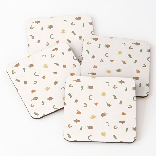 Item preview, Cactus and Rainbows Pattern designed and sold by Gallerisa.