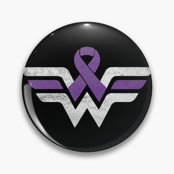 Item preview, Migraine Purple Awareness Ribbon designed and sold by CrystalCrush.