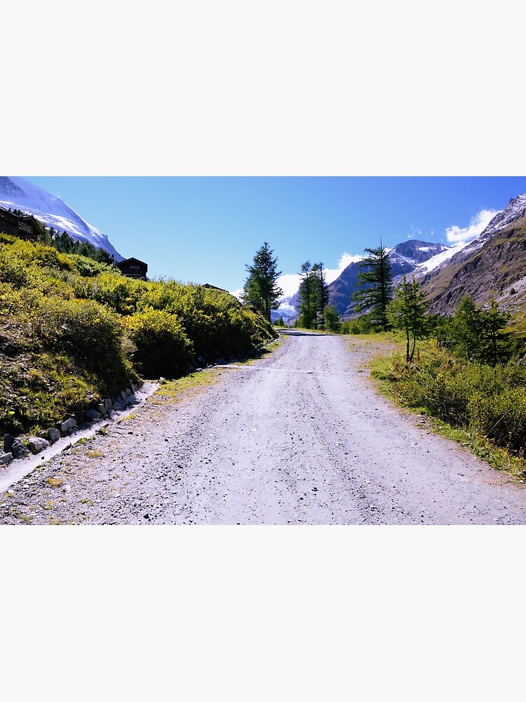 Thumbnail 3 of 3, Photographic Print, Road in the Alps designed and sold by Mallorn.