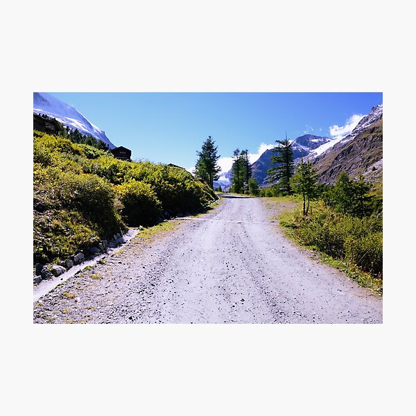 Road in the Alps Photographic Print