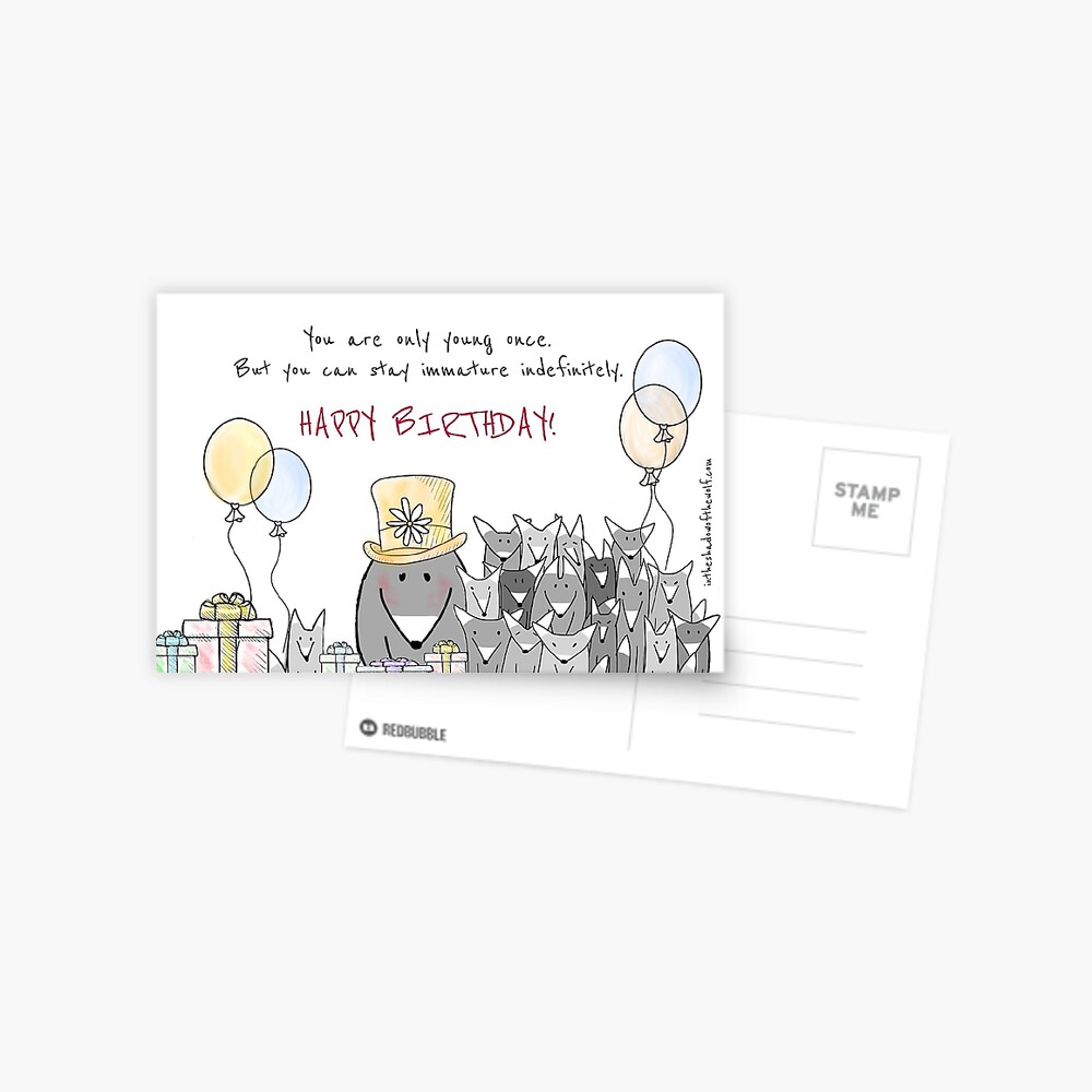 Youthful Demeanour Postcard