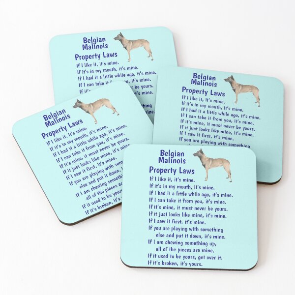 Item preview, Belgian Malinois - property laws  designed and sold by thepetcellar.