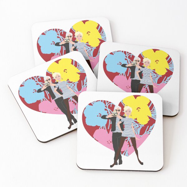 Item preview, Andy & Edie tribute 8 andy warhol edie sedgwick designed and sold by ladstudio.
