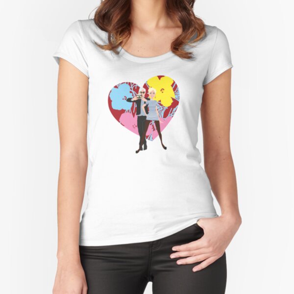 Andy & Edie tribute 8 T-shirt échancré