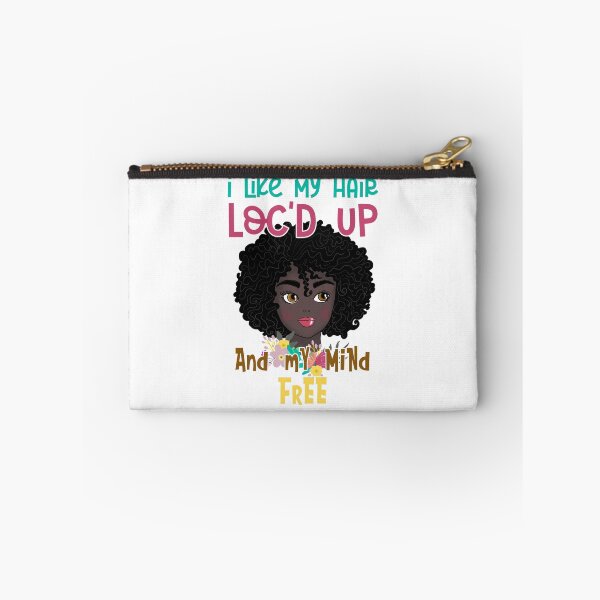 Item preview, Womens I Like Hair Loc'd Up And Mind Free Funny Black Woman designed and sold by SereneSouls.