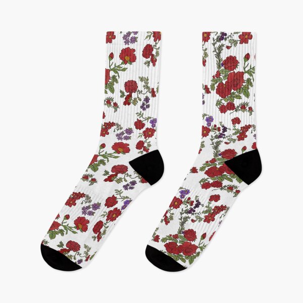 Item preview, Red Cottage Rose on White Background designed and sold by Kristi Duggins.