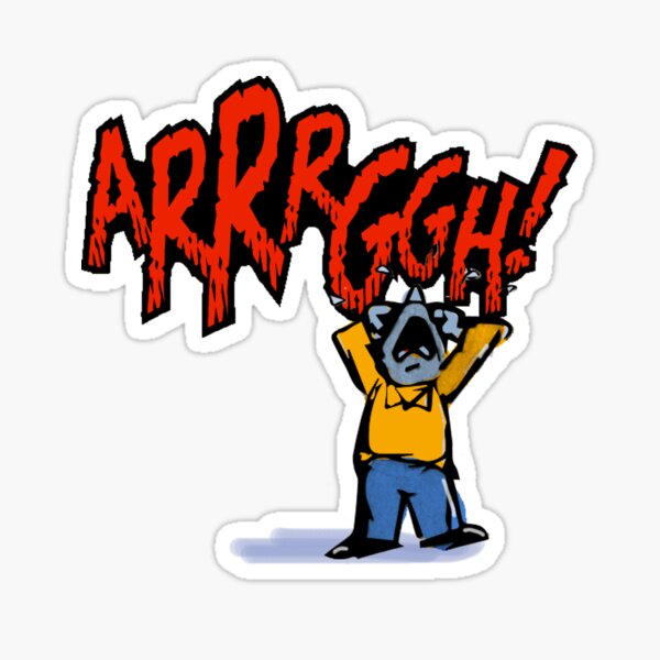 Arrgghh!! Sticker