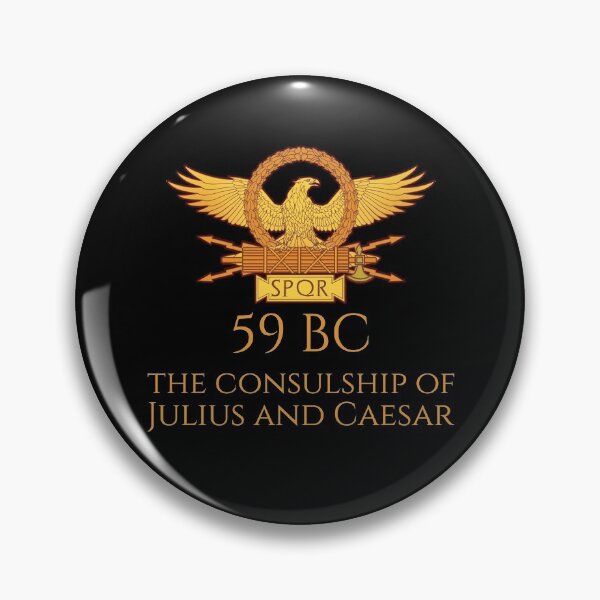 Item preview, Ancient Rome - 59 BC The Consulship of Julius And Caesar - SPQR designed and sold by Styrman.