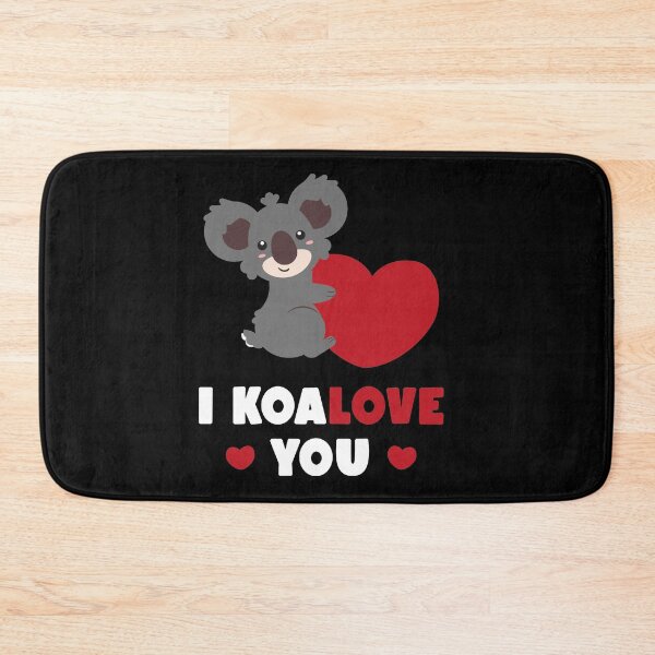 Item preview, Love saying I Koalove You Koala Heart Romantic Gift designed and sold by Lenny Stahl.