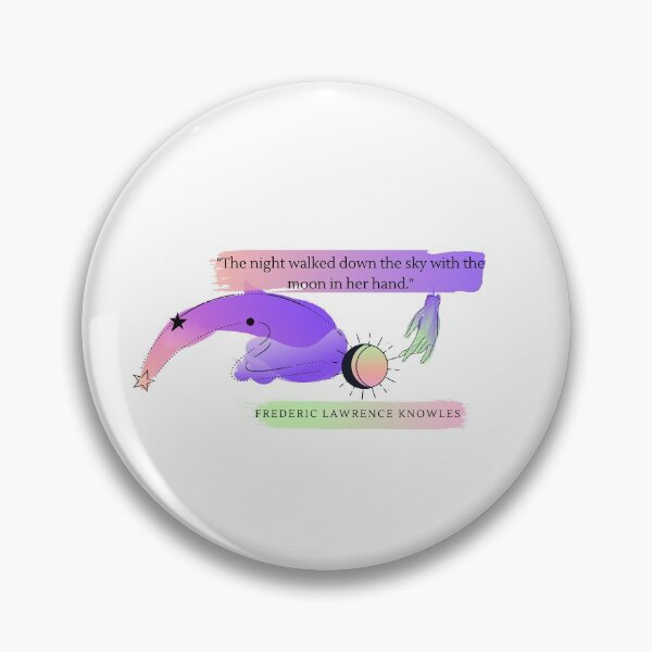 Item preview, "The night walked down the sky with the moon in her hand." designed and sold by Nishtah LilerArt.