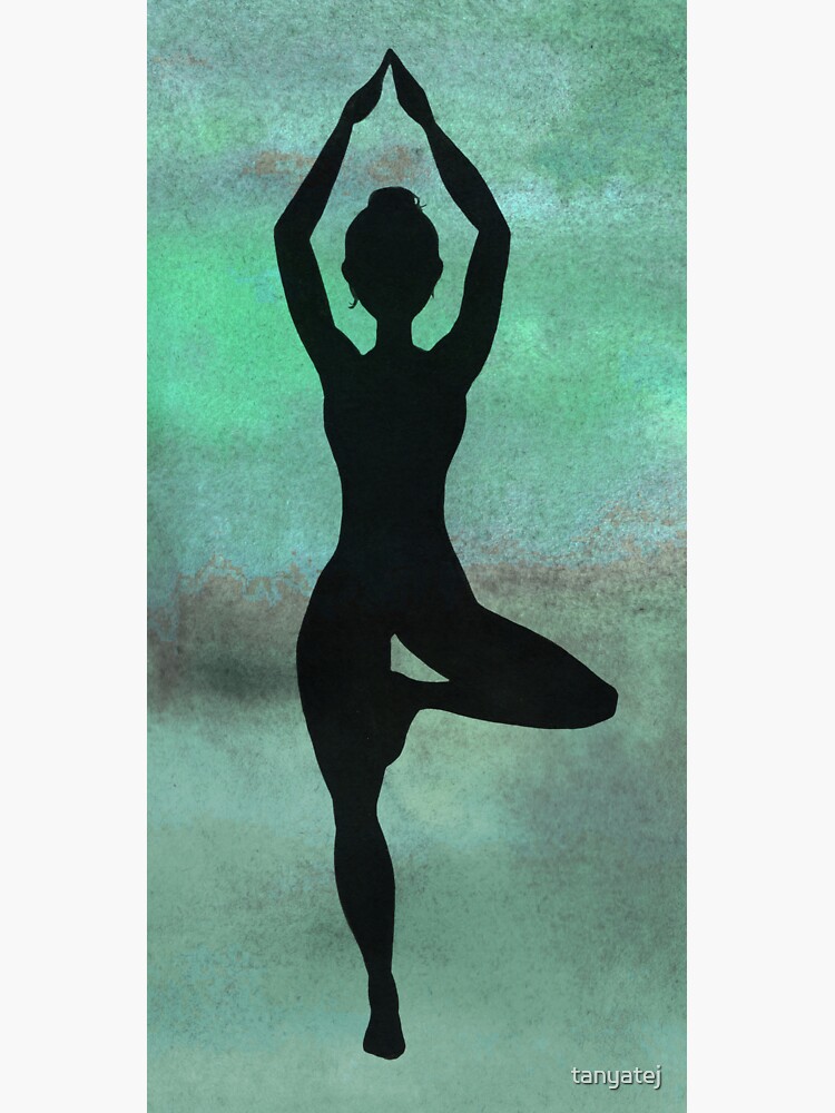 Free Yoga Tree Pose Silhouette, Download Free Yoga Tree Pose Silhouette png  images, Free ClipArts on Clipart Library