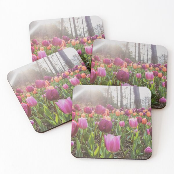 Item preview, Sunny Plum and Purple Tulips designed and sold by thegraypocket.