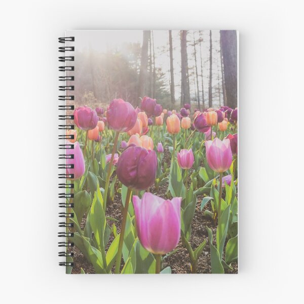 Item preview, Sunny Plum and Purple Tulips designed and sold by thegraypocket.