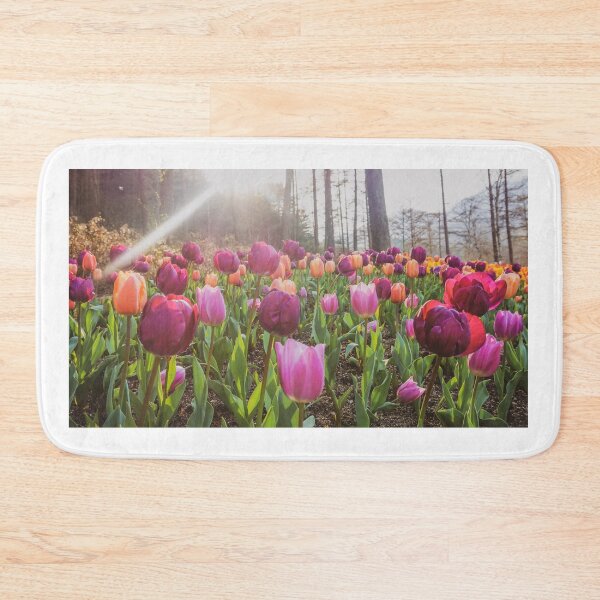 Item preview, Sunny Plum and Purple Tulips designed and sold by thegraypocket.