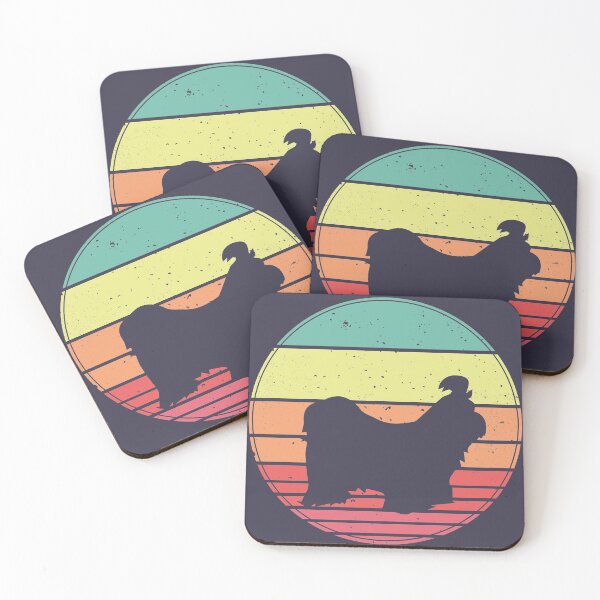 Item preview, Shih Tzu Vintage Retro Sunset designed and sold by faudeltn.