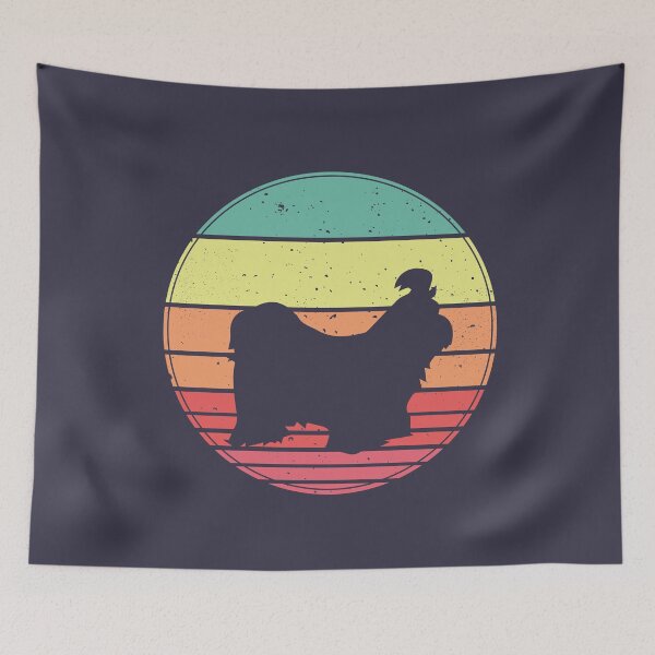 Item preview, Shih Tzu Vintage Retro Sunset designed and sold by faudeltn.