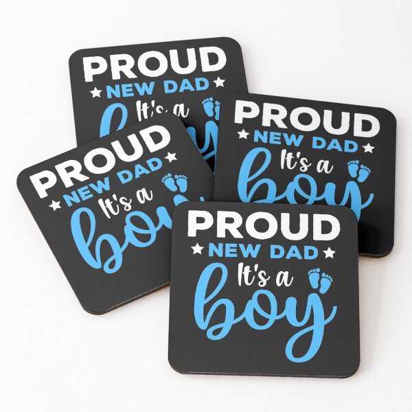 Item preview, Proud New Dad It's A Boy - Promoted to Daddy designed and sold by ohmier.