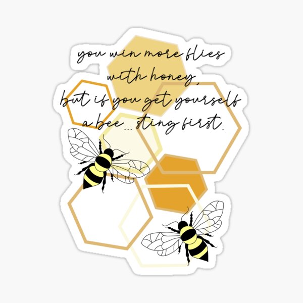 Item preview, if you get yourself a bee... sting first. designed and sold by Pinu92.
