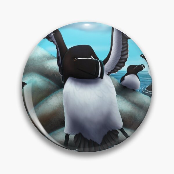 Item preview, Razorbill designed and sold by JeMiChi Art.