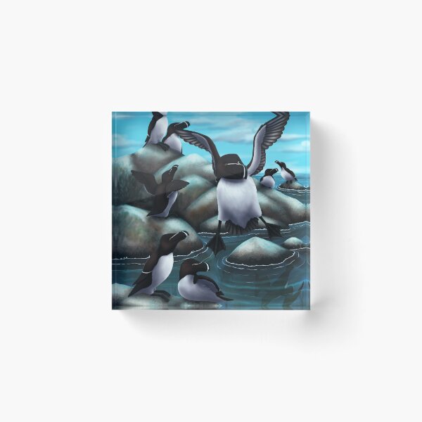 Item preview, Razorbill designed and sold by JeMiChi Art.