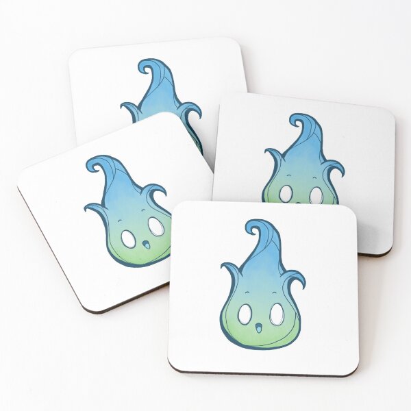 Item preview, Happy little green flame designed and sold by asasu.