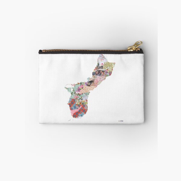 Item preview, Guam map designed and sold by FlowersMaps.