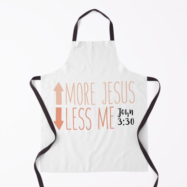 Item preview, More Jesus Less Me - John 3:30 designed and sold by Stick With Sophie.