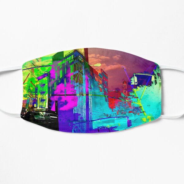New York City Color Blast Flat Mask