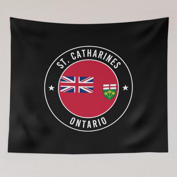 Item preview, St. Catharines Ontario Provincial Flag designed and sold by ClassyCo.
