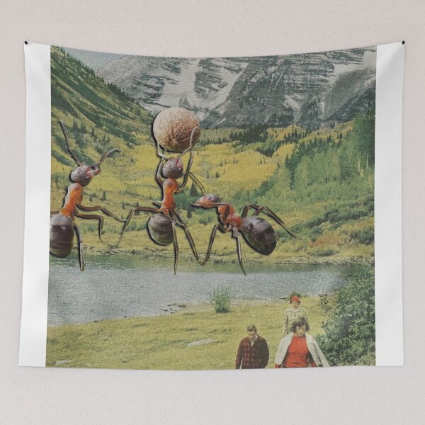 Item preview, attack of the ants // throw it Paul  designed and sold by artatsunrise.
