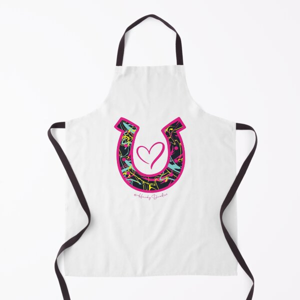 Item preview, Splatter Paint Horsehoe and Heart designed and sold by HorseFly Ranch.