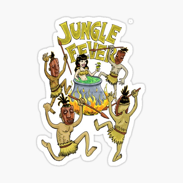 Fièvre de la jungle Sticker