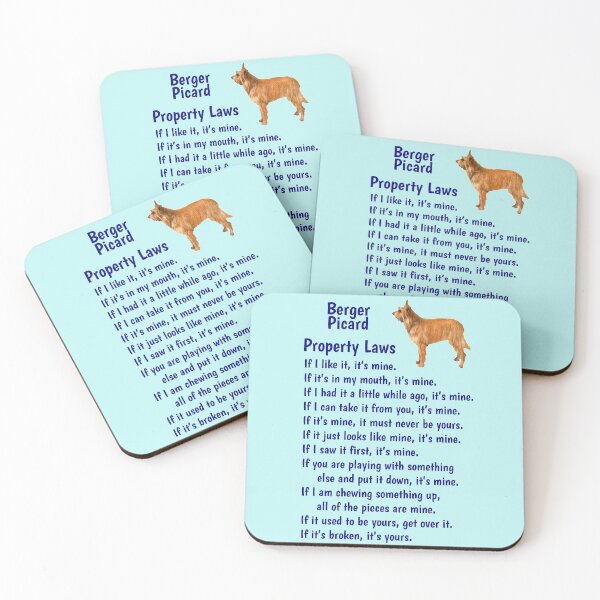 Item preview, Berger Picard - property laws  designed and sold by thepetcellar.