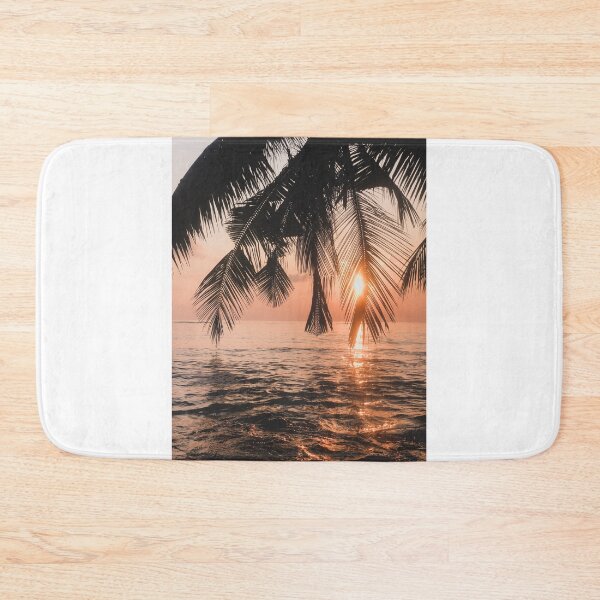 Item preview, Tropical Palm Tree Ocean Sunset designed and sold by newburyboutique.