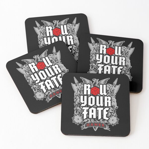 Item preview, Roll Your Fate RPG Tabletop Role Play Gamer D20 Dice designed and sold by GrandeDuc.