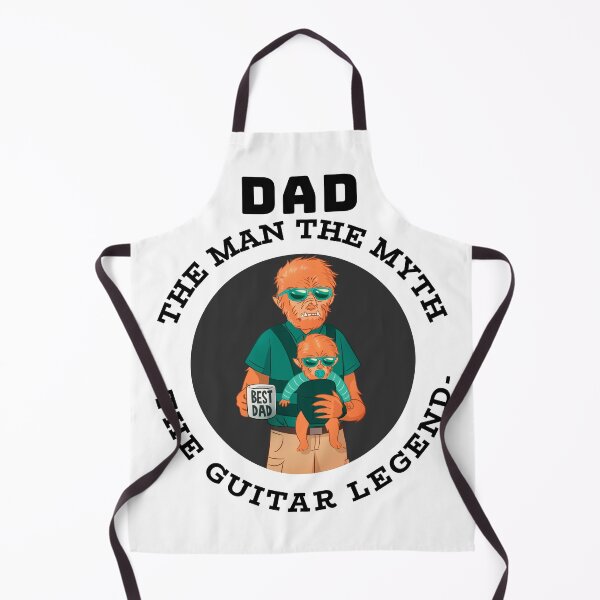 Item preview, Dad The Man The Myth The Guitar Legend designed and sold by Teelogic.
