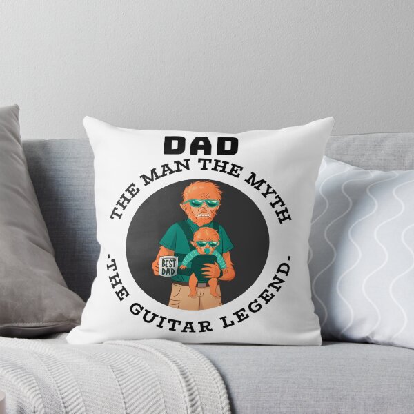 Item preview, Dad The Man The Myth The Guitar Legend designed and sold by Teelogic.
