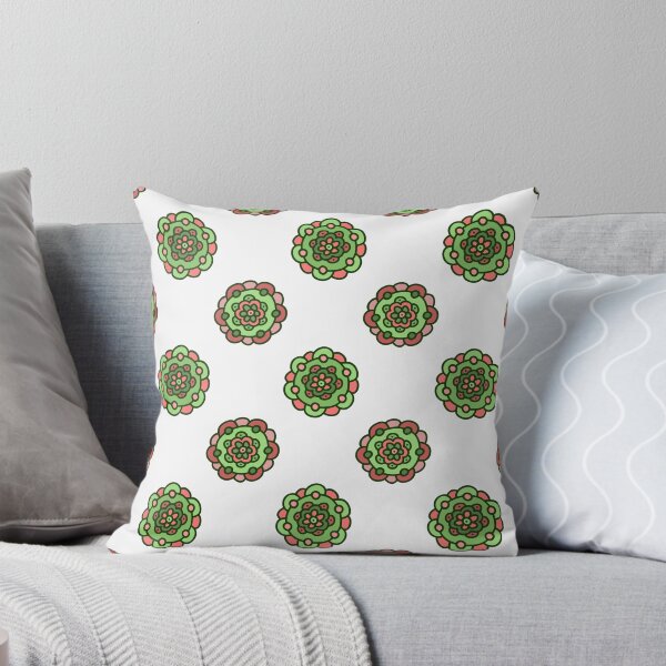 Item preview, seamless colorful doodle floral pattern designed and sold by illucesco.