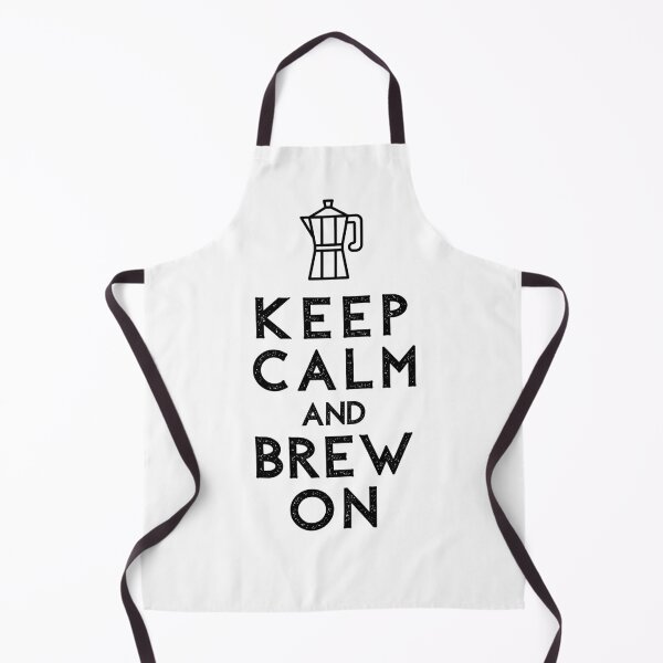Item preview, Copy of Keep Calm and Brew On - Black Text designed and sold by Gerhanj.