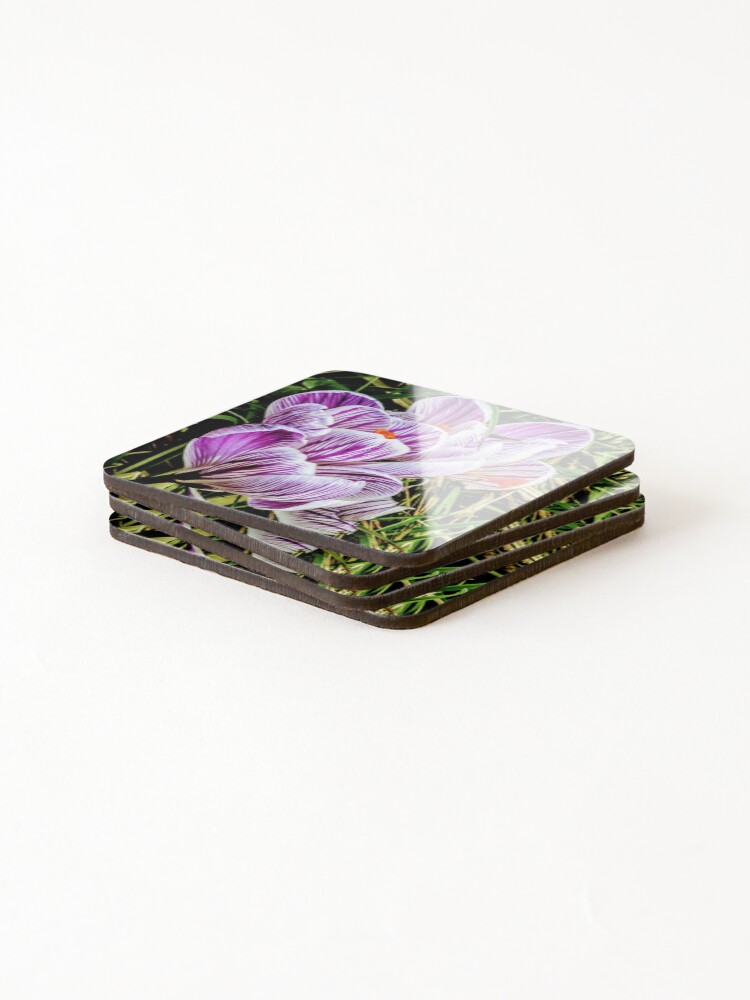 Alternate view of Flowers Coasters (Set of 4)