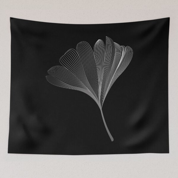 Item preview, Black and white plant artwork designed and sold by firmanhartanto.
