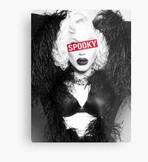 Spooky Sharon Metal Print