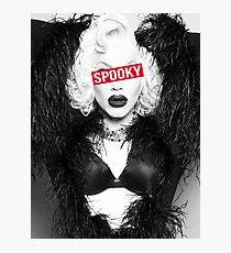 Spooky Sharon Photographic Print