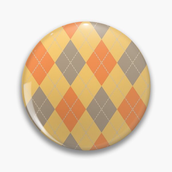 Item preview, Orange Argyle Pattern designed and sold by GeeHanz.