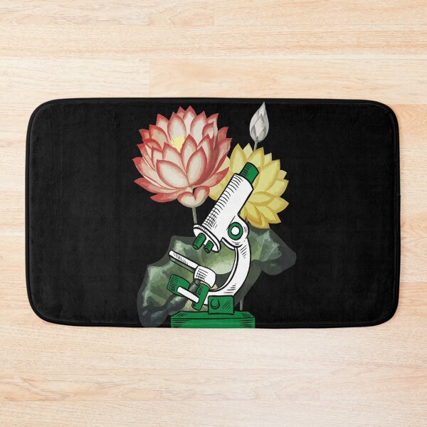 Item preview, LOTUS FLOWER ARTISTIC MICROSCOPE SCIENCE LABORATORY designed and sold by Hippiesole.
