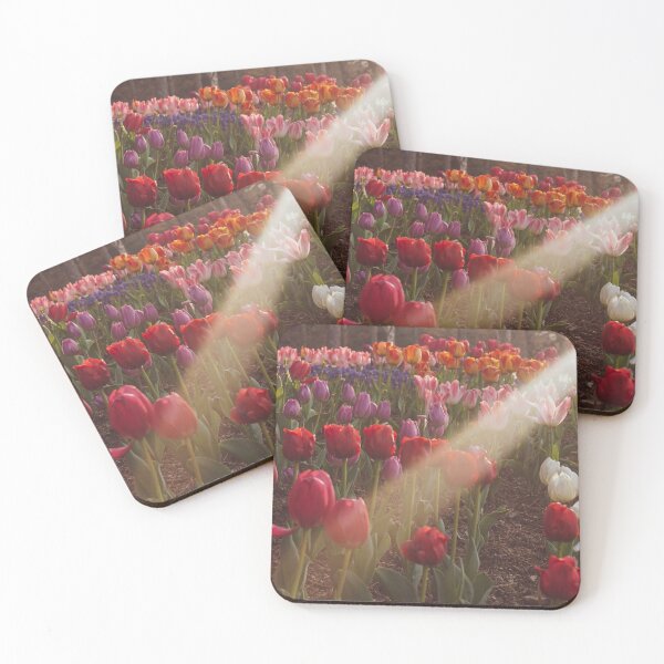 Item preview, Warm Colorful Tulip Garden designed and sold by thegraypocket.