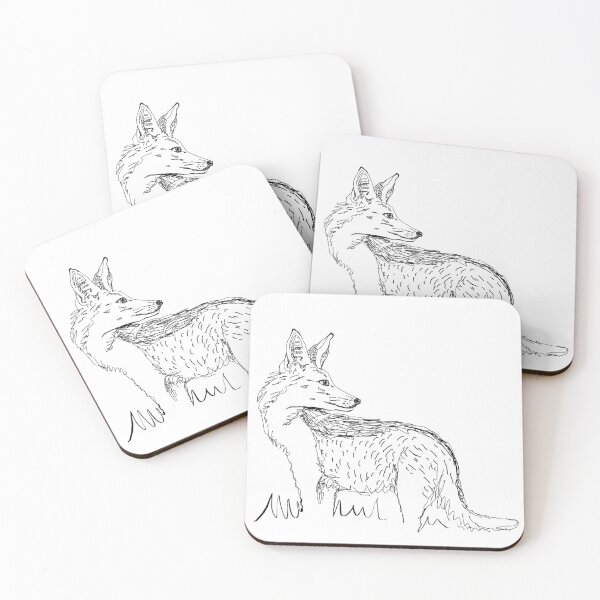 Item preview, Dhole Line Art designed and sold by Arkneer.